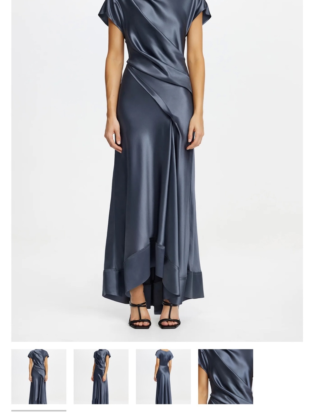 Nwot -Unworn  Acler Glatton Maxi Dress Slate size 8